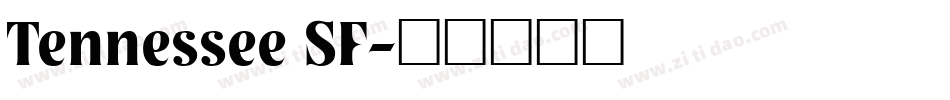 Tennessee SF字体转换